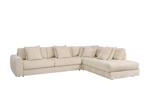 SWEET L - 3-istuttava vuodesohva + umpinainen pääty